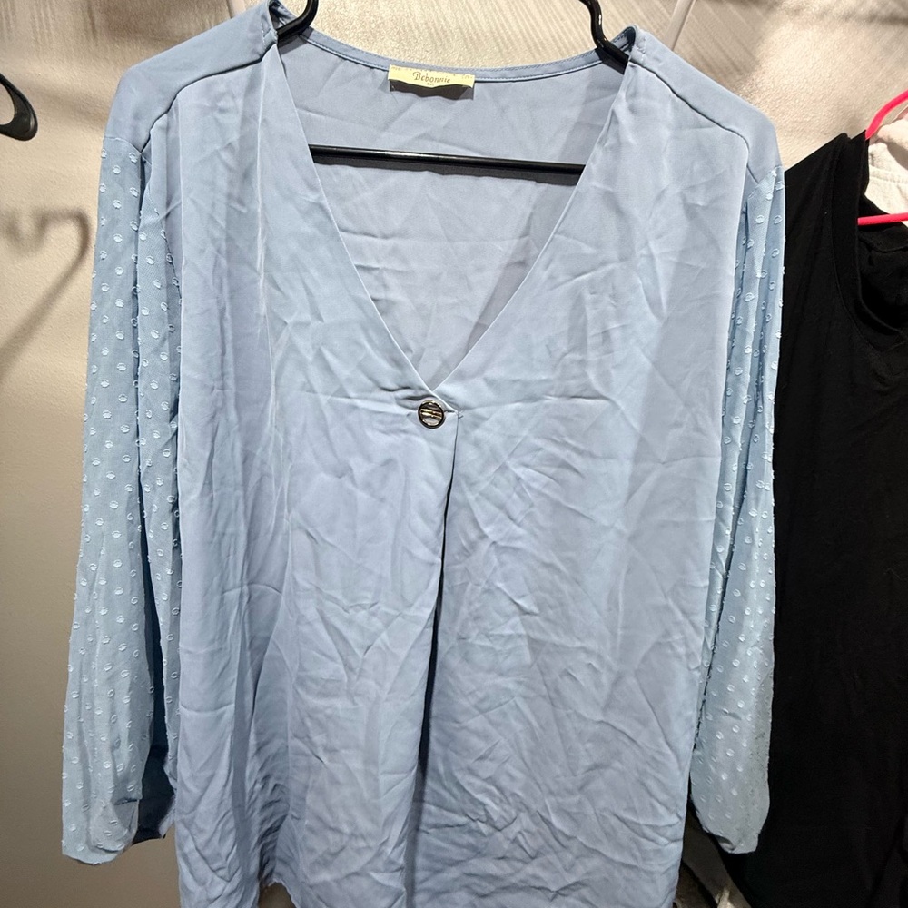 ⚡️Light Blue Women's Blouse